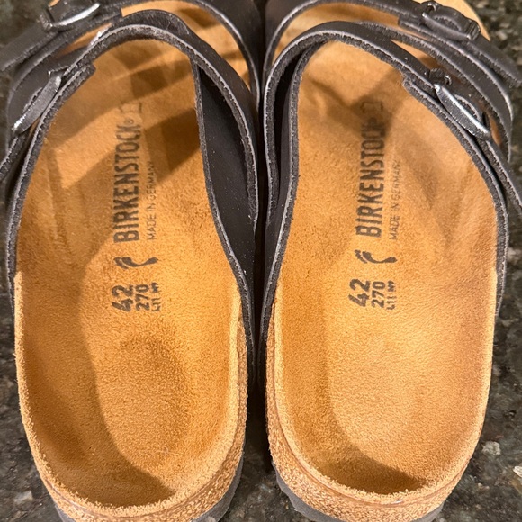 Birkenstock size 42 narrow black - Picture 2 of 5